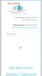 Mobile Screenshot of glashaus-loerrach.de